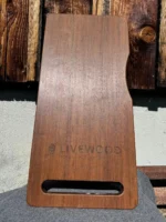 Livewood Servierbrett Large – Handgefertigtes Unikat aus IPE Lapacho – Bild 5