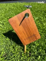 Livewood Servierbrett Medium – Handgefertigtes Unikat aus IPE Lapacho – Bild 5